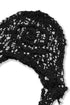 Merbeau × Cycle HANDMADE SPIRAL SUMMER BONNET -BLACK-